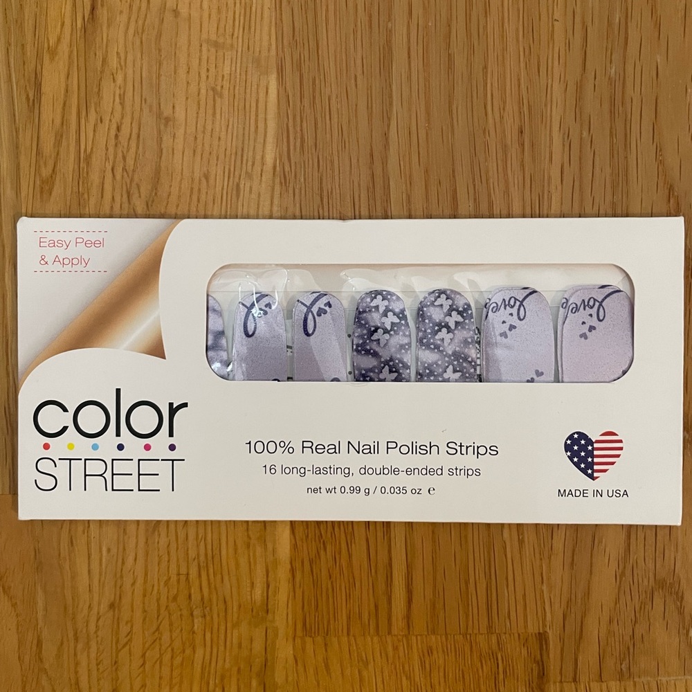 Color Street Always Loved Alzheimer Awareness HTF